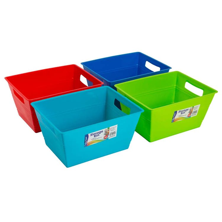Rectangular Bins - Assorted Colors 2