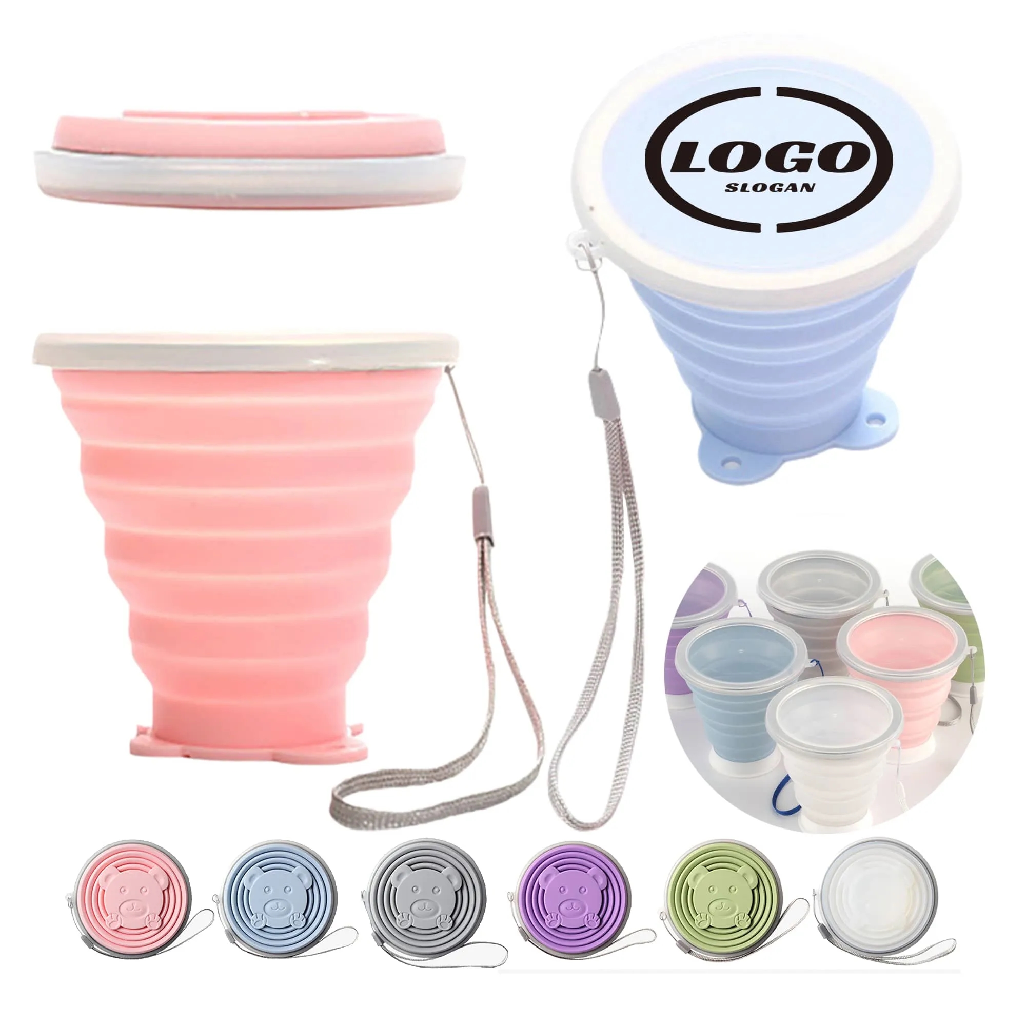 Versatile Silicone Travel Foldable Cup