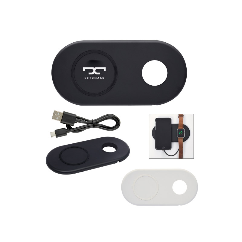 2-in-1 Wireless Charging Pad with Apple Watch® Dock – Compact & Sleek Design 6