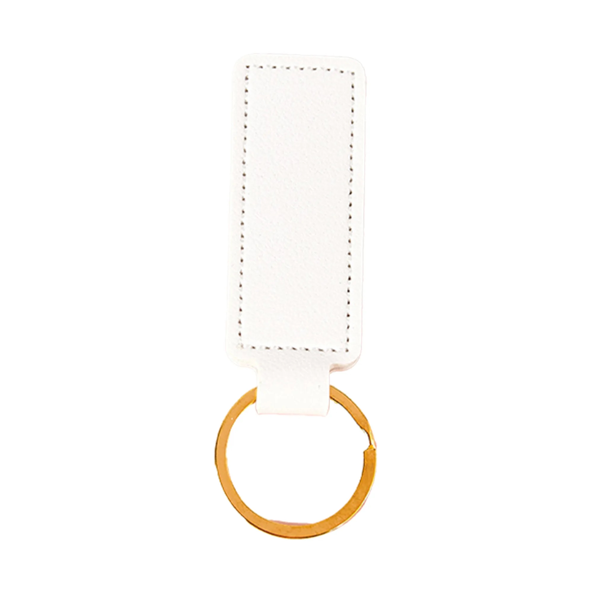 Vibrant Leather Keychain 7