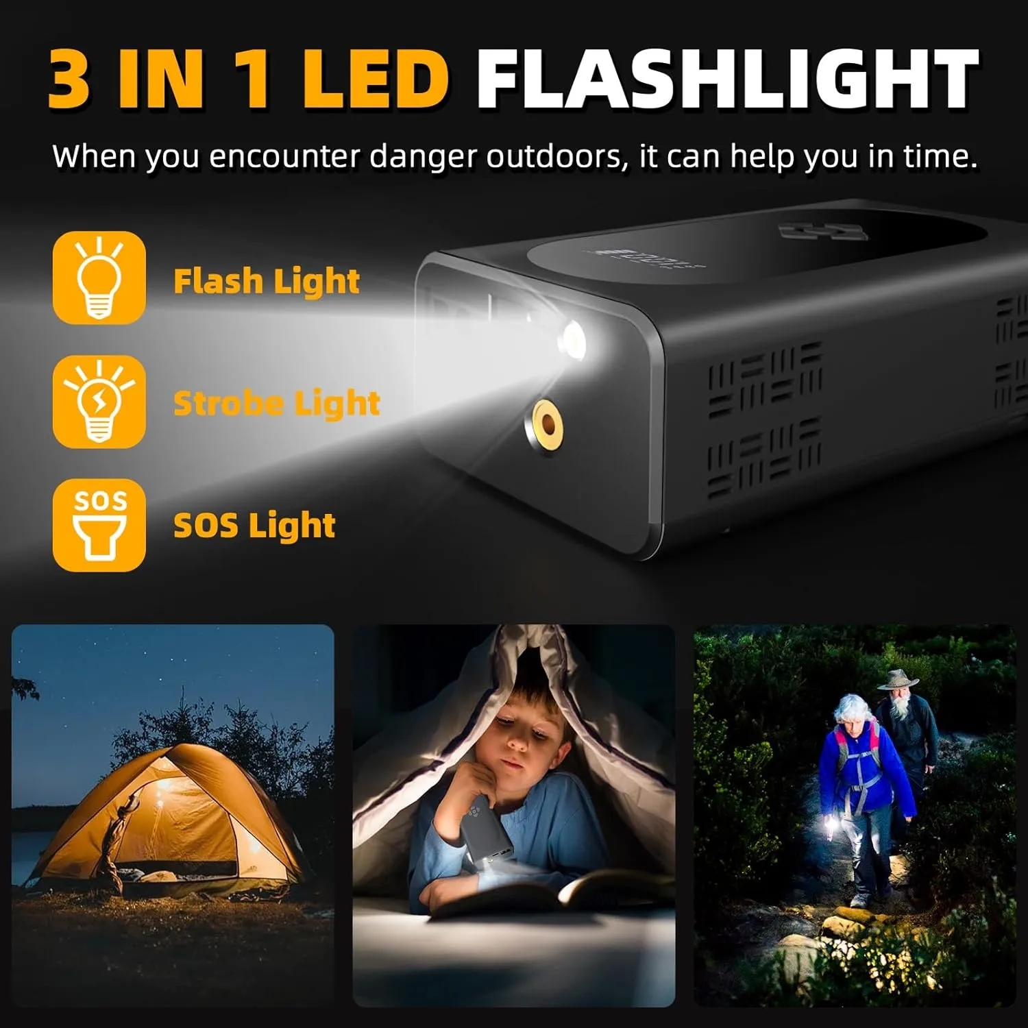 Jump Starter Battery Pack with Large Display 5