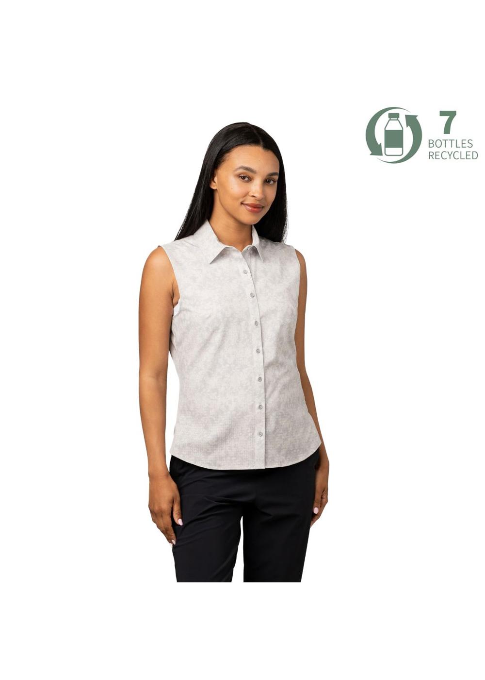 Storm Creek Women's Enthusiast 4-Way Stretch Printed Sleeveless Outdoor Shirt 12