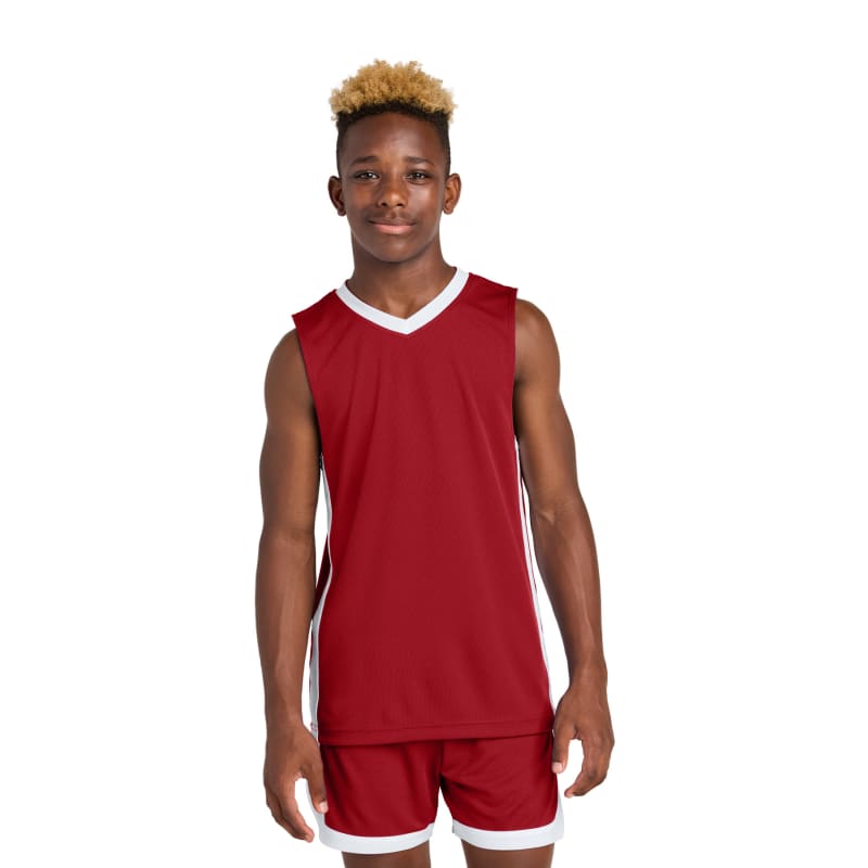 Sport-Tek Youth Rival Basketball Rev Jersey 23