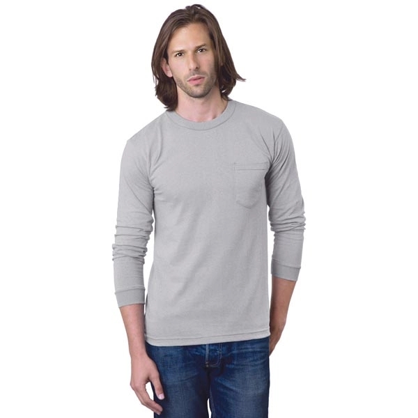 Unisex Pocket Long Sleeve Crew 6