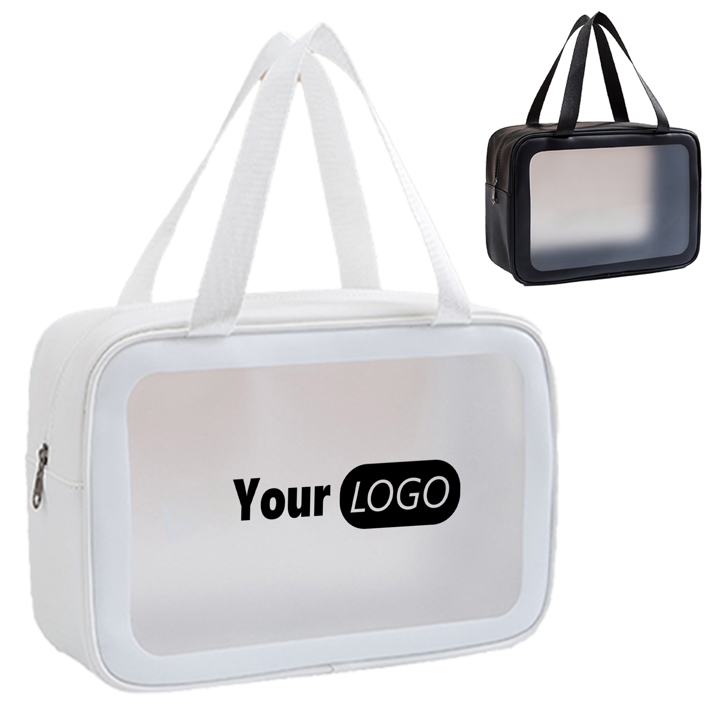 Pvc Customized Portable Frosted Waterproof Toiletry Bag ?C Stylish And Durable 2