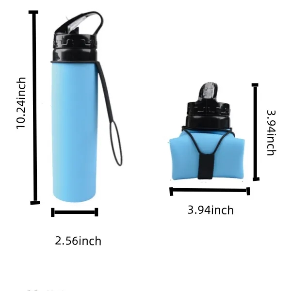Silicone Collapsible Water Bottle 3