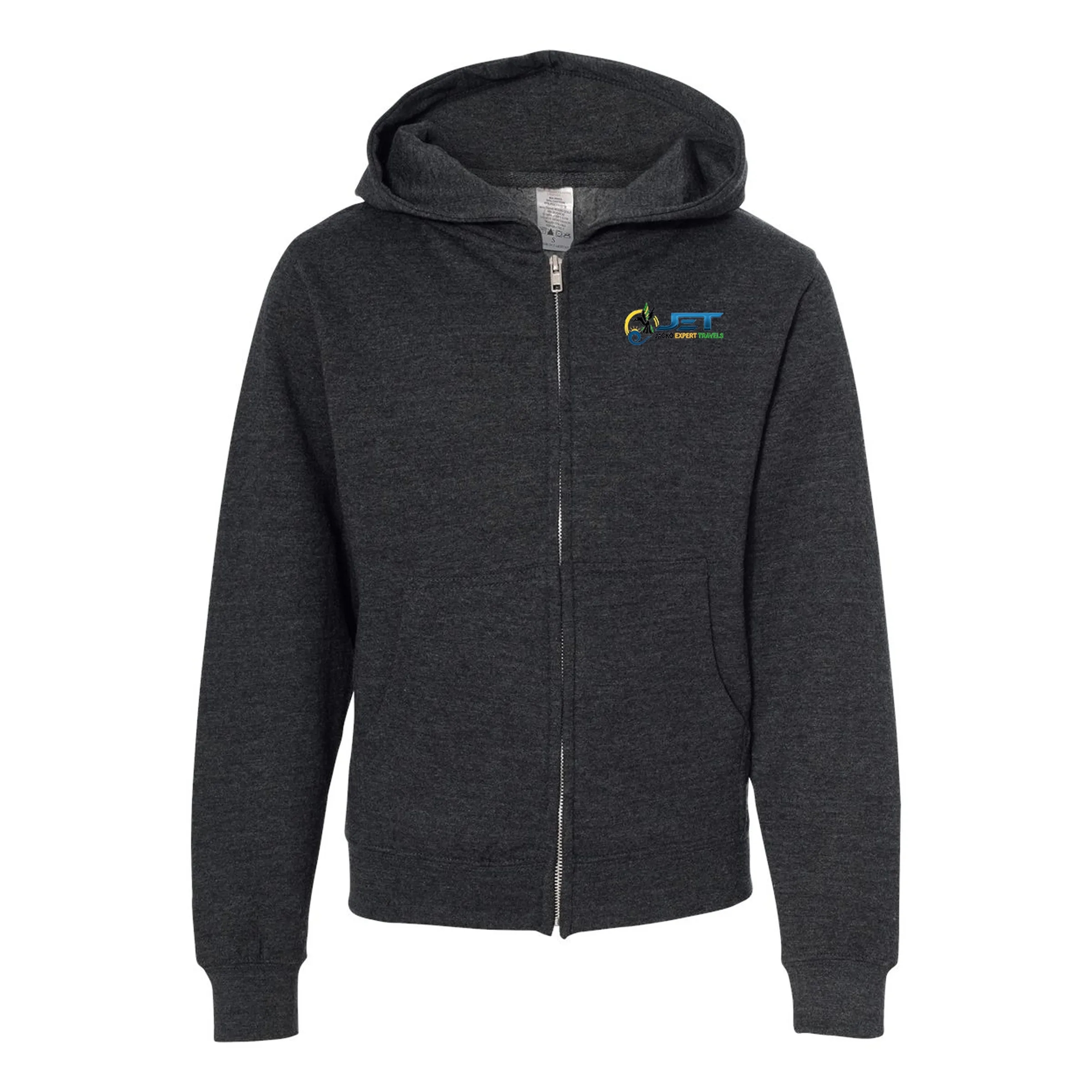 Independent Trading Co. Youth Midweight Zip Hooded 27