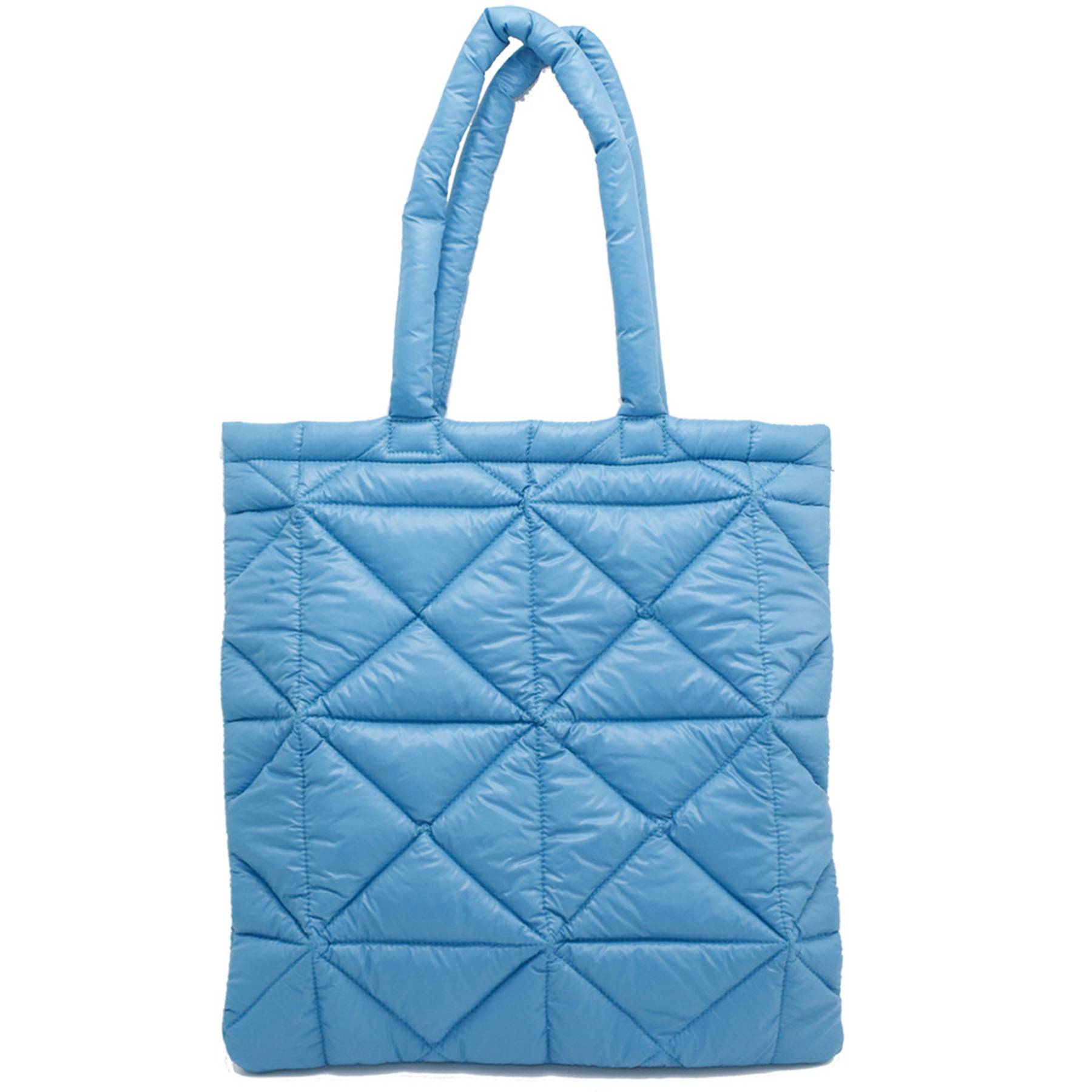 Nylon Simple puff down tote bag 5