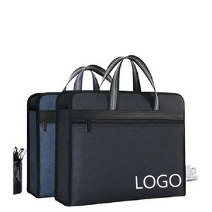 A4 Canvas Business Tote Briefcase 6