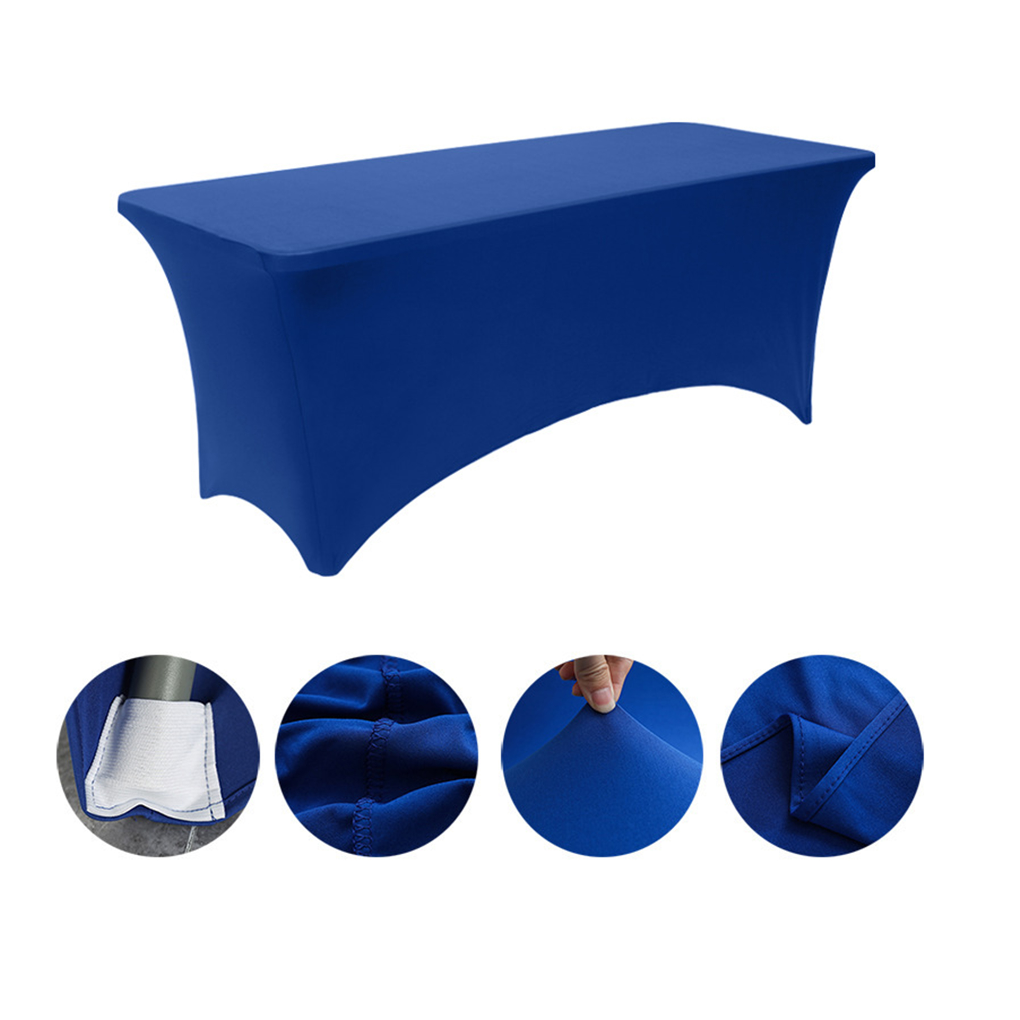 Six Foot Full Color Spandex Fitted Table Cover 4