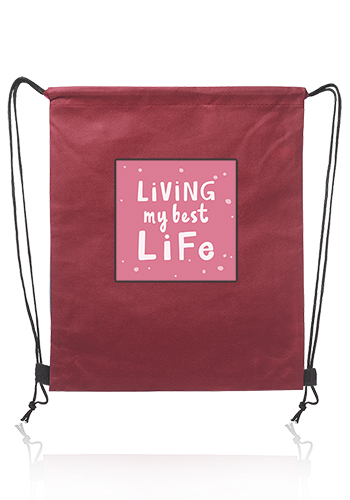 Non-Woven Custom Drawstring Bags 7