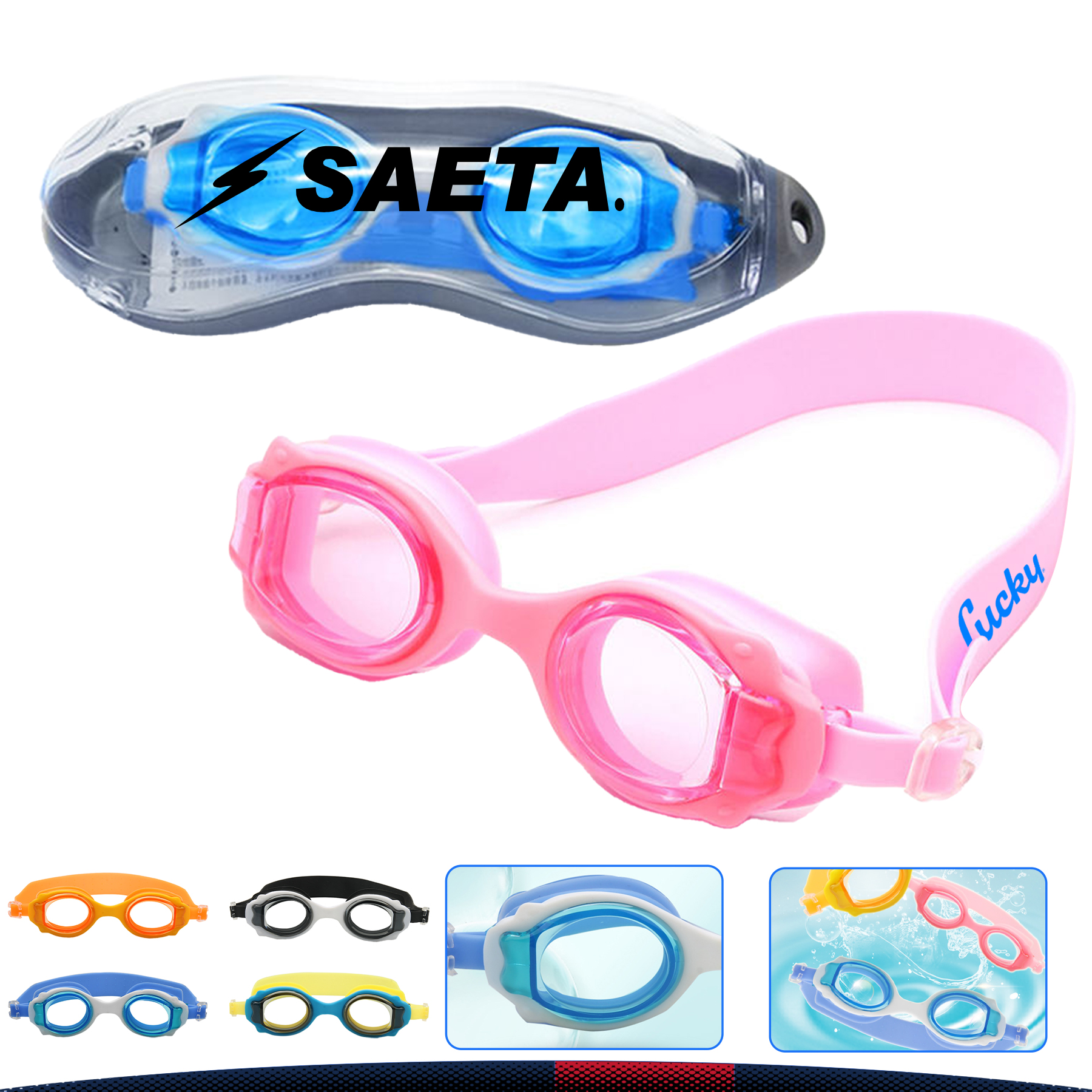 Borin Kids Swimming Goggles 5