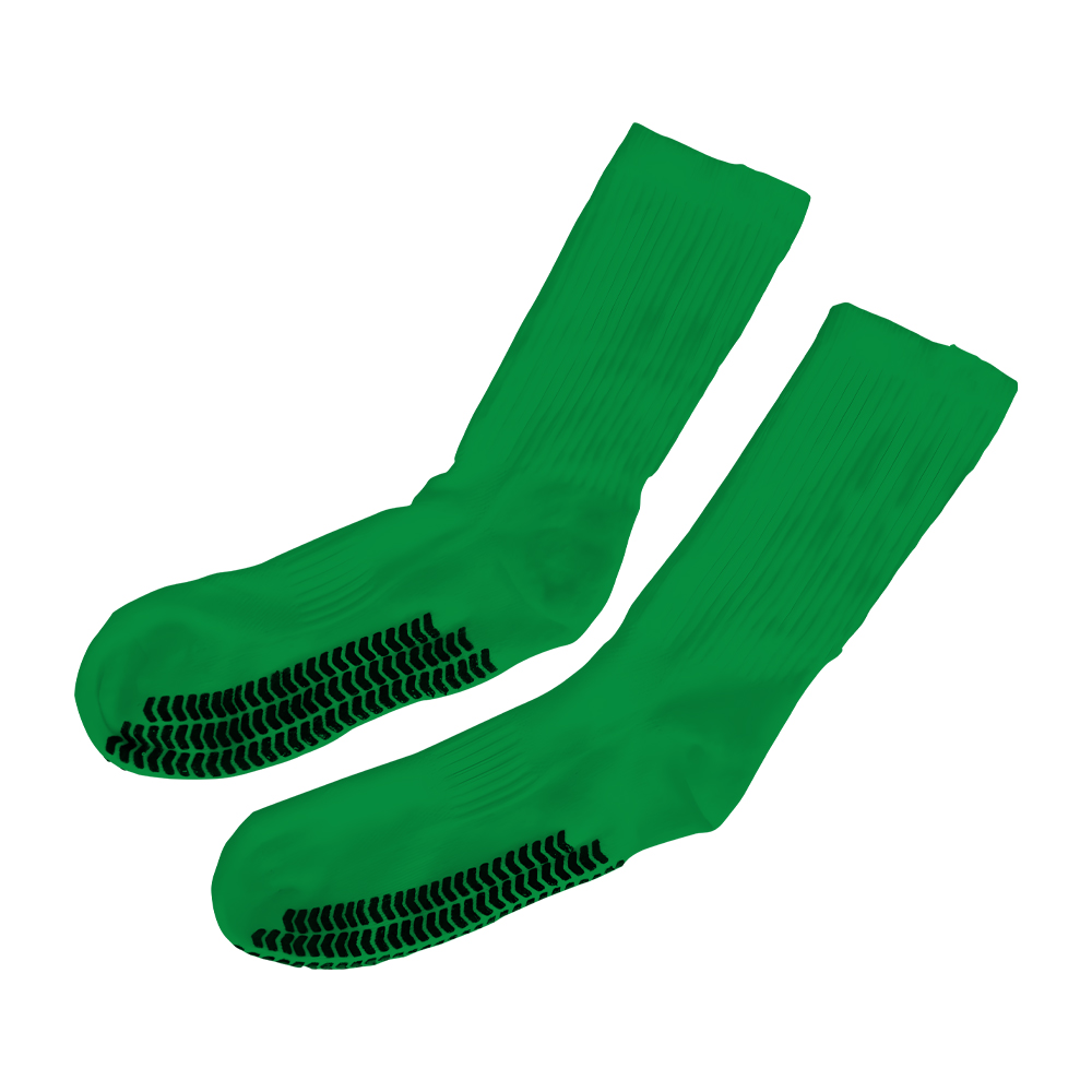 Anti Slip Grip Cotton Crew Socks 15