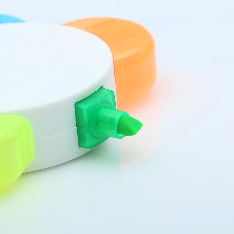Flower Shape Watercolor Highlighter Pens 3