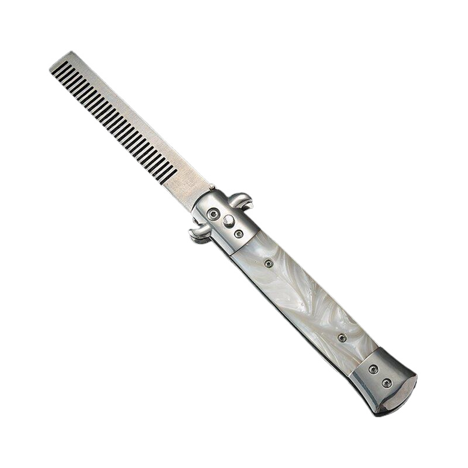 Stainless Steel Folding Comb w/ Resin Handle 11