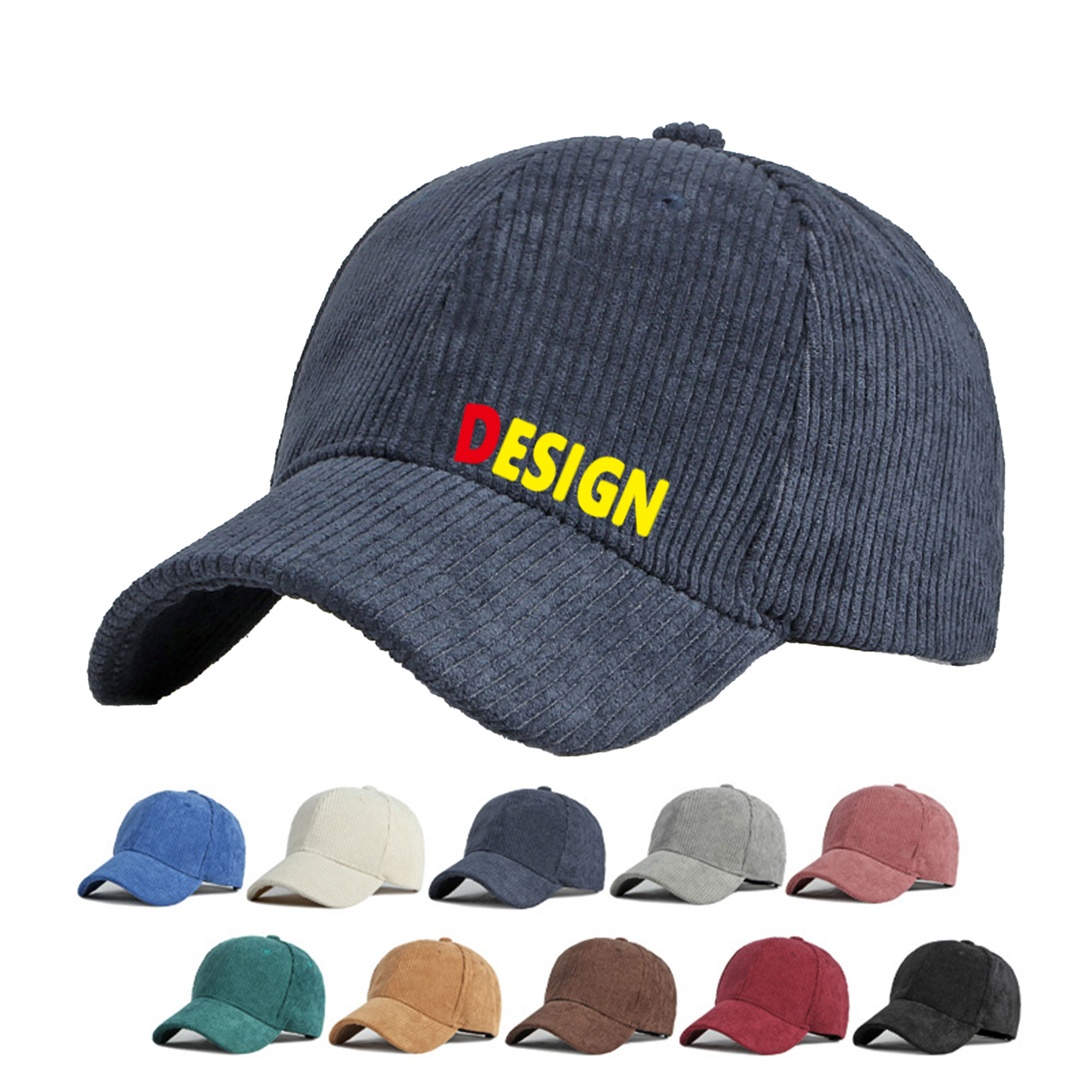 Corduroy Baseball Cap 3