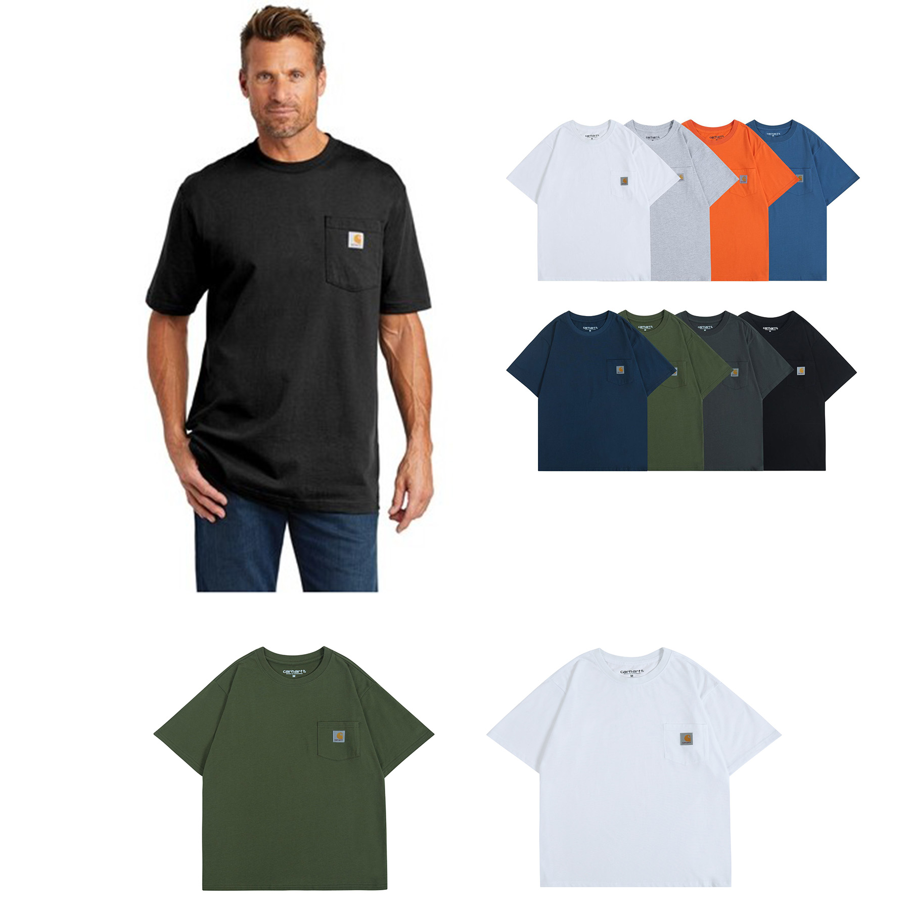 Pocket Short-Sleeved T-shirt 2