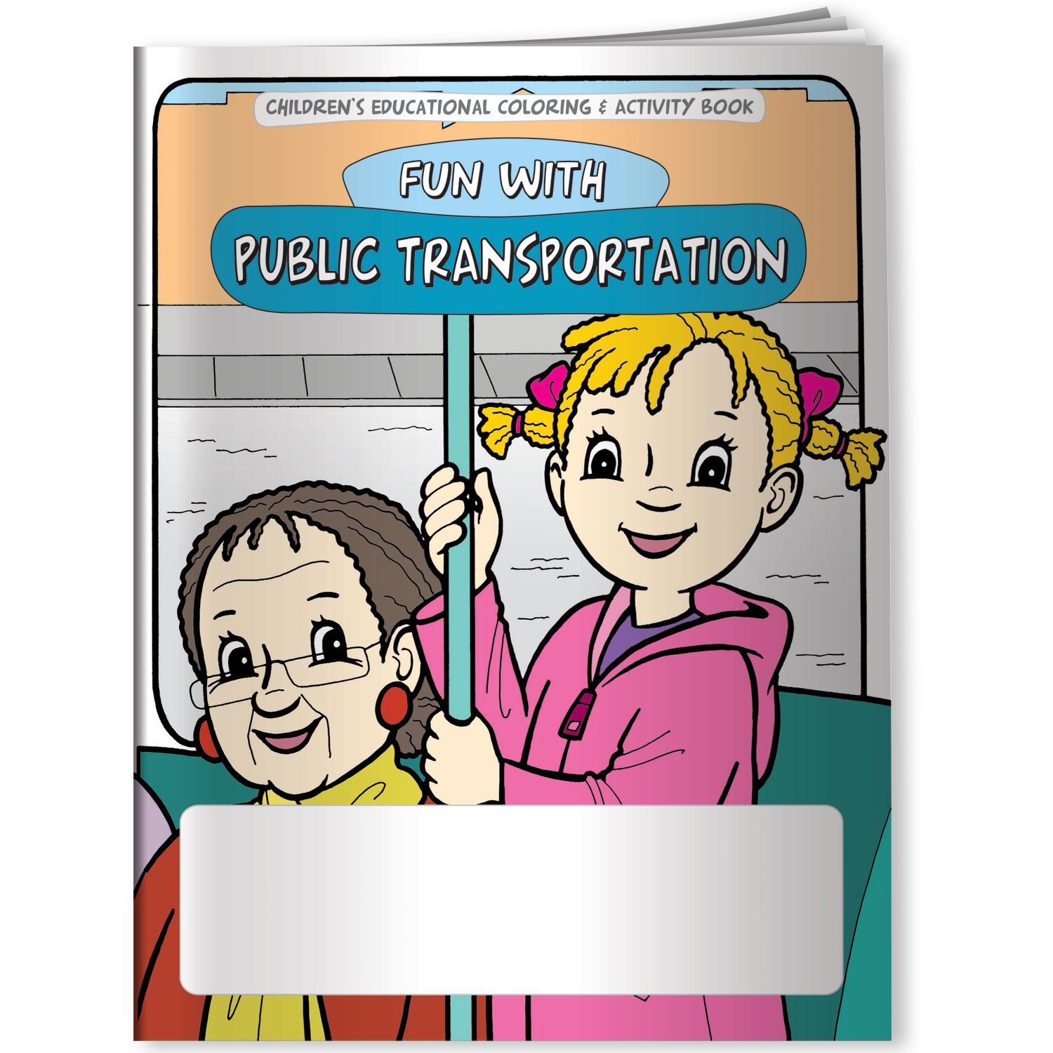 Coloring Book - Fun With Public Transportation 3