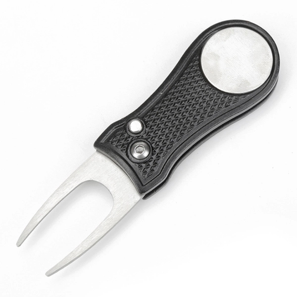 Foldable Golf Divot Tool - Full Color Imprint 4