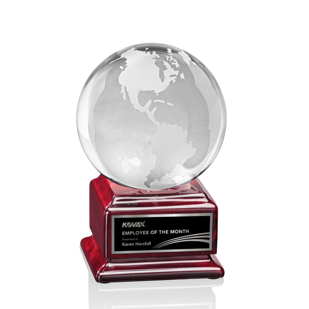 Globe Award on Radison Base 2