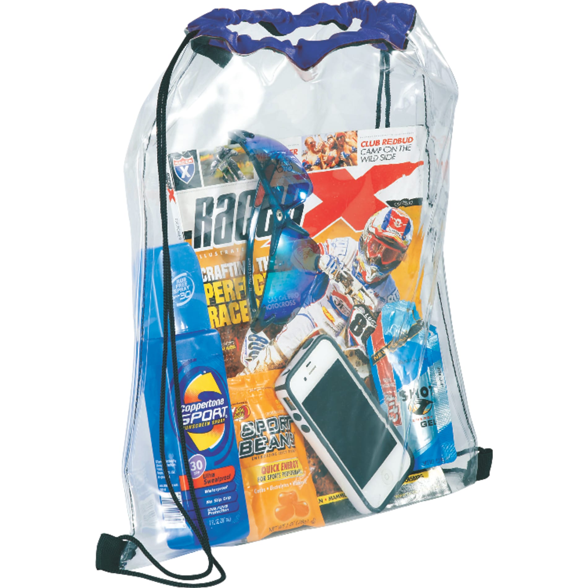 Rally Clear Drawstring Bag 53