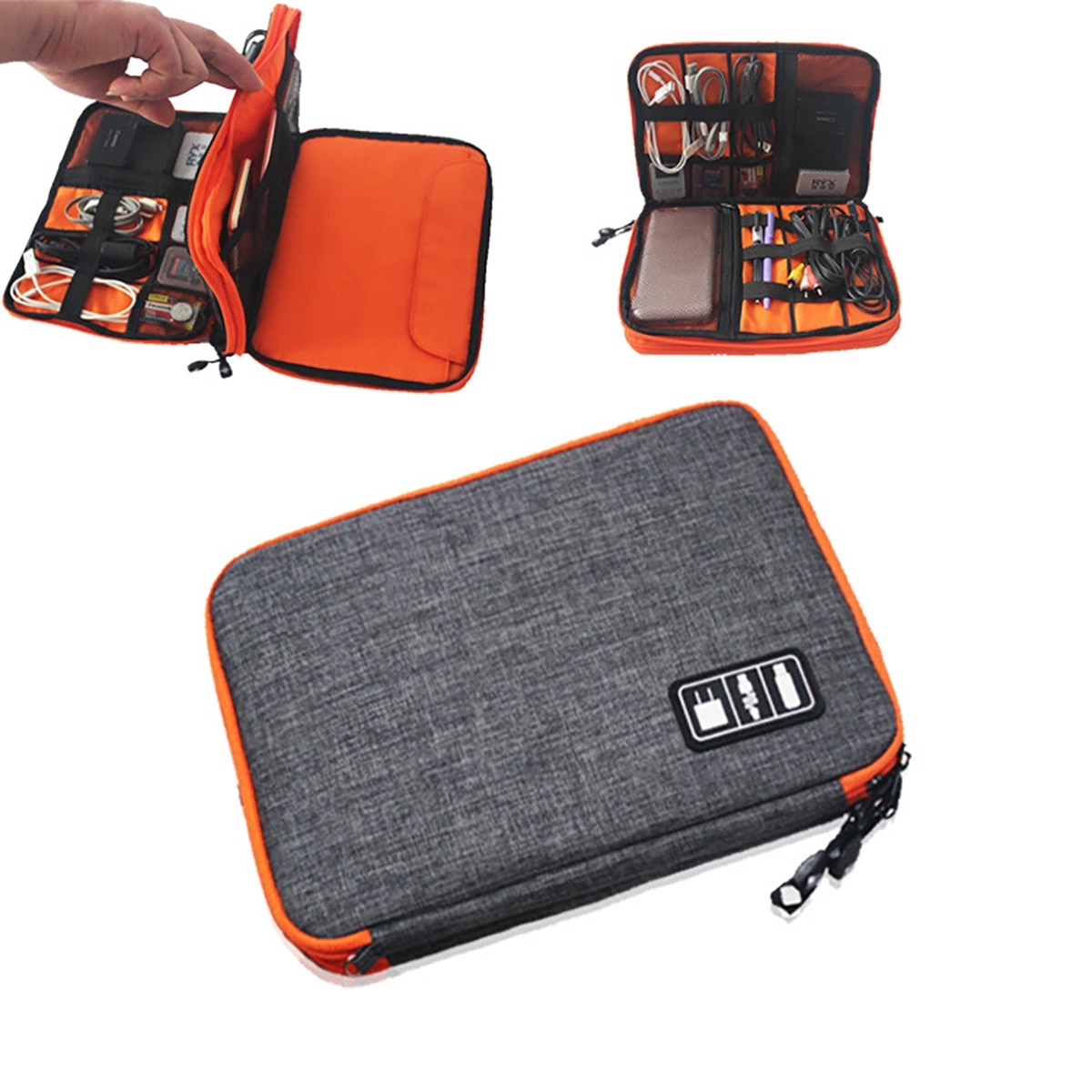 Travel Organizer Electronics Cord Case 3