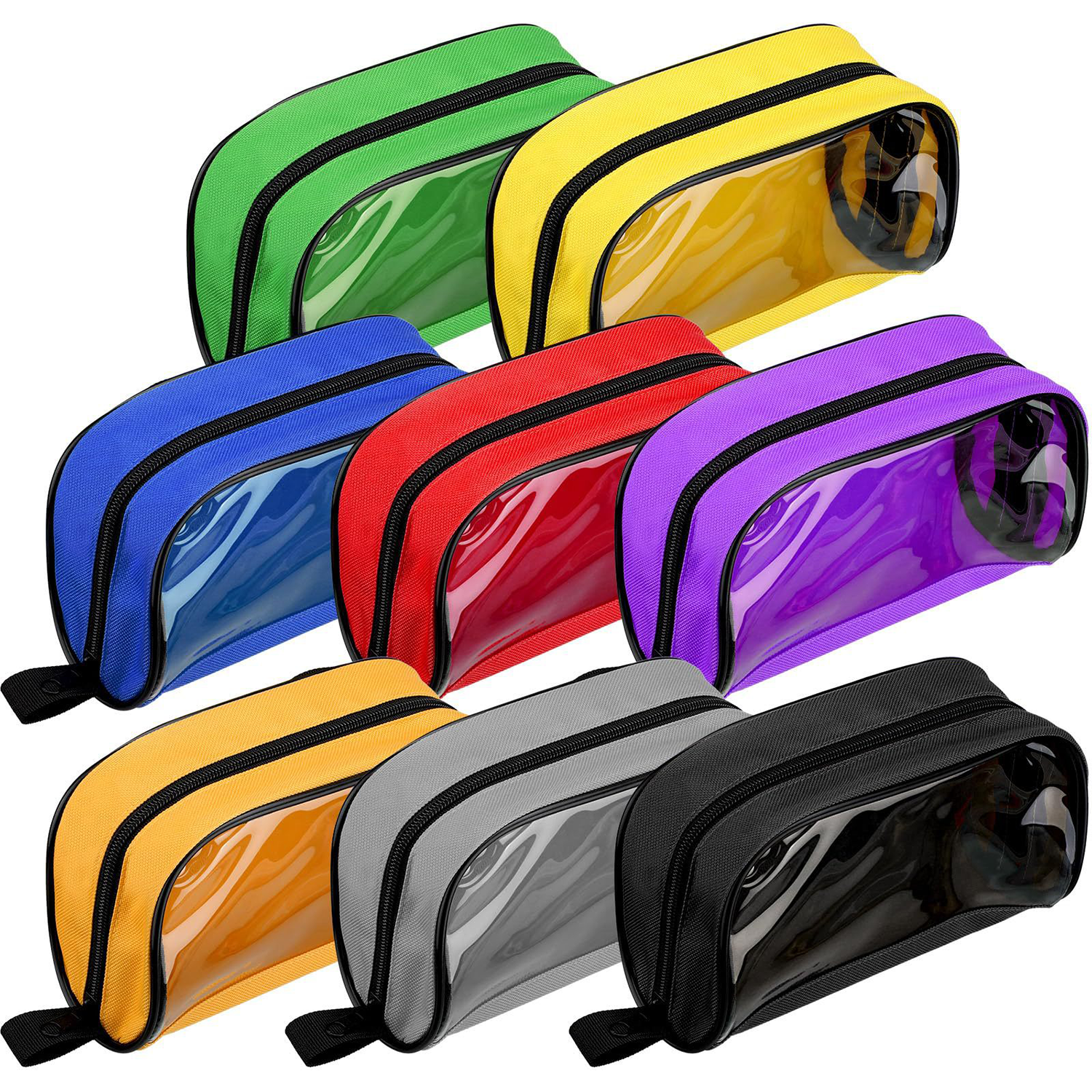 Transparent Travel First Aid Medical Kit Accessory Pouches 7