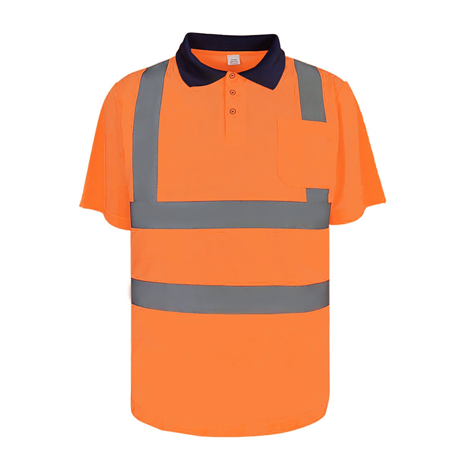 Pocket Reflective Polo Shirt 3