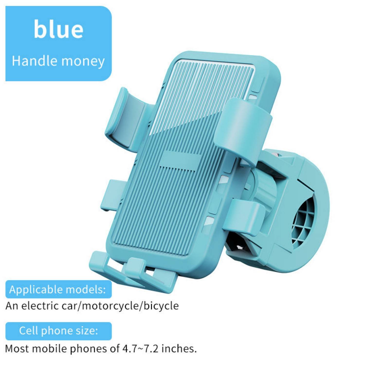 Aluminum Motorcycle Bicycle Phone Stand 9