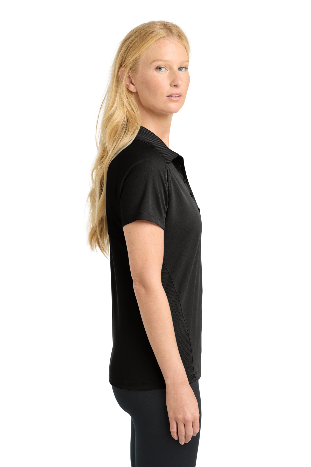 Sport-Tek Women's Dri-Mesh Pro Polo. L474 32