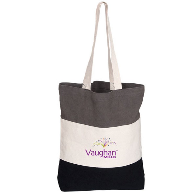 Tri-Colour Cotton Tote 8
