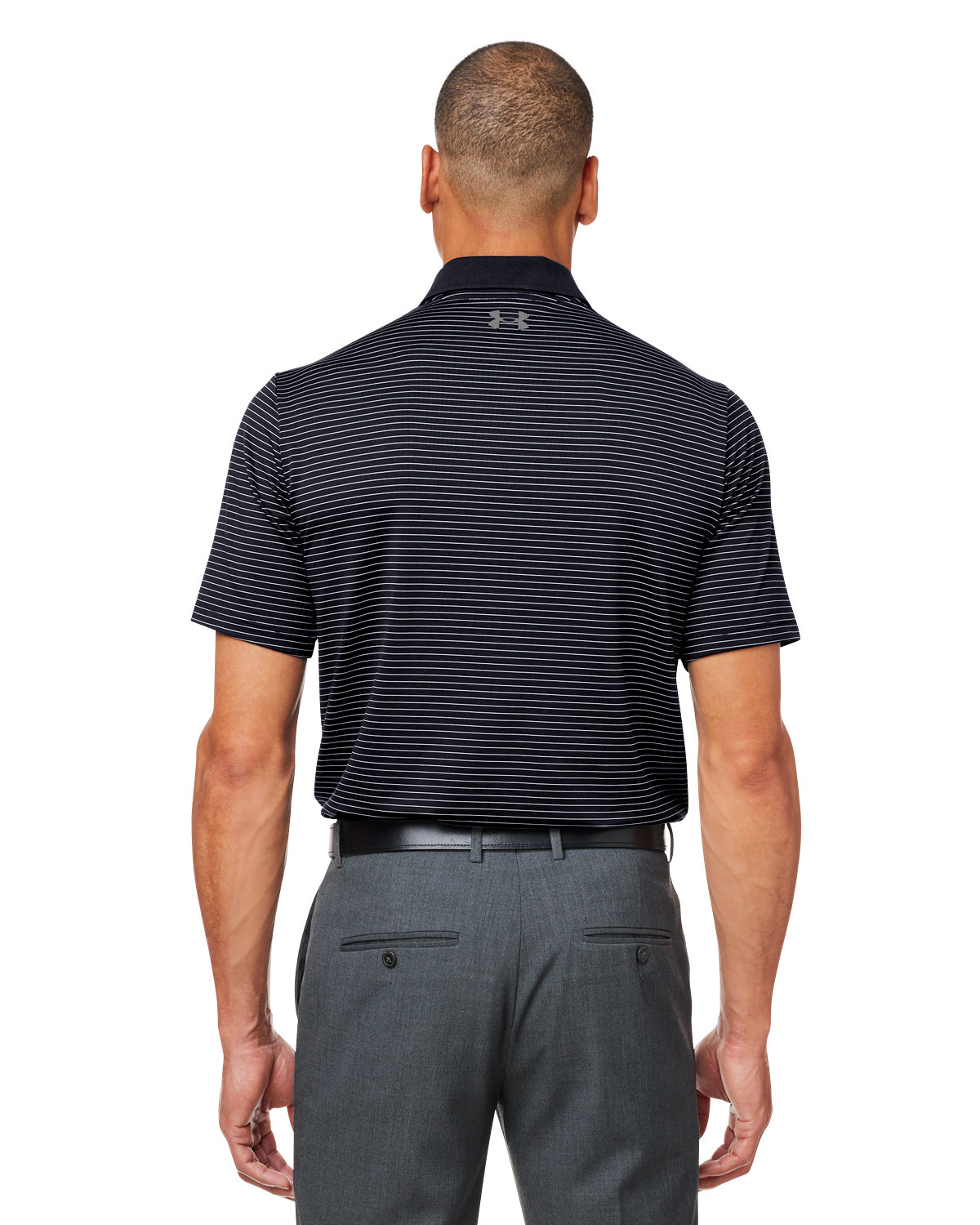 Men's 3 0 Striped Perf Polo