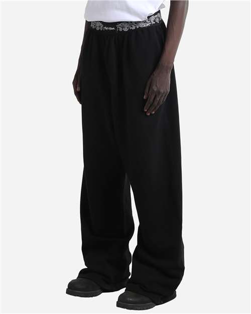 Unisex Paisley Bandit Sweatpants - SHPBS 6