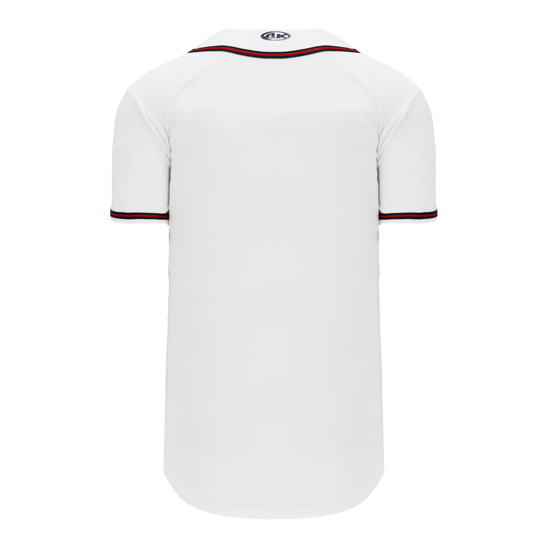 Full Button Baseball Jerseys BA5500-ATL-G01 4