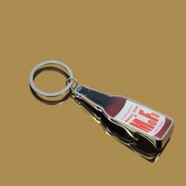 2 in 1 Shape Metal Key Chain and Bottle Opener 5
