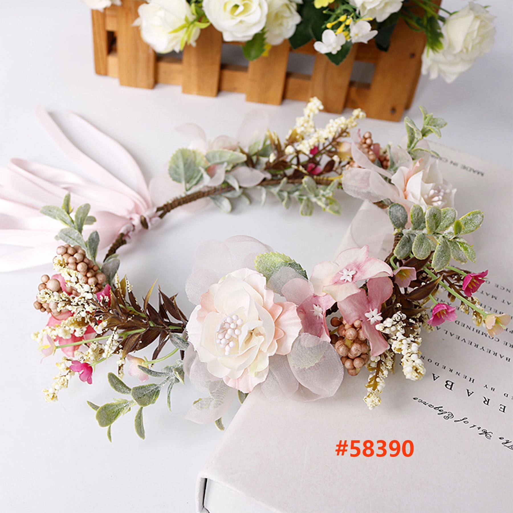 High Quality Standard Handmade Flower Crown 25