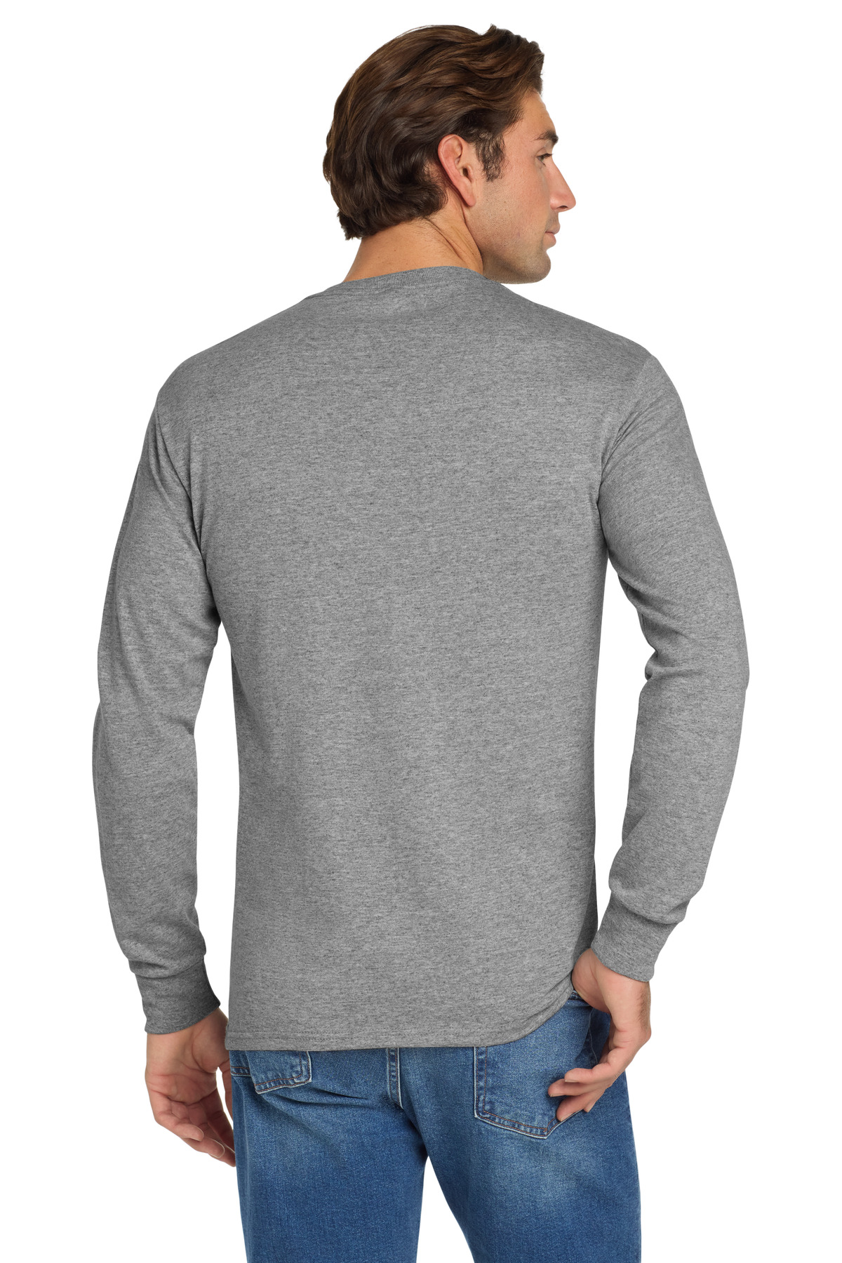 Jerzees - Dri-Power 50/50 Cotton/Poly Long Sleeve T-Shirt. 29LS 182