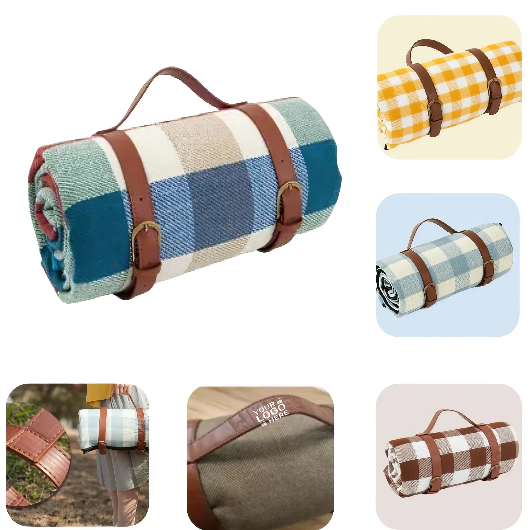 Large Waterproof Foldable Picnic Blanket 2
