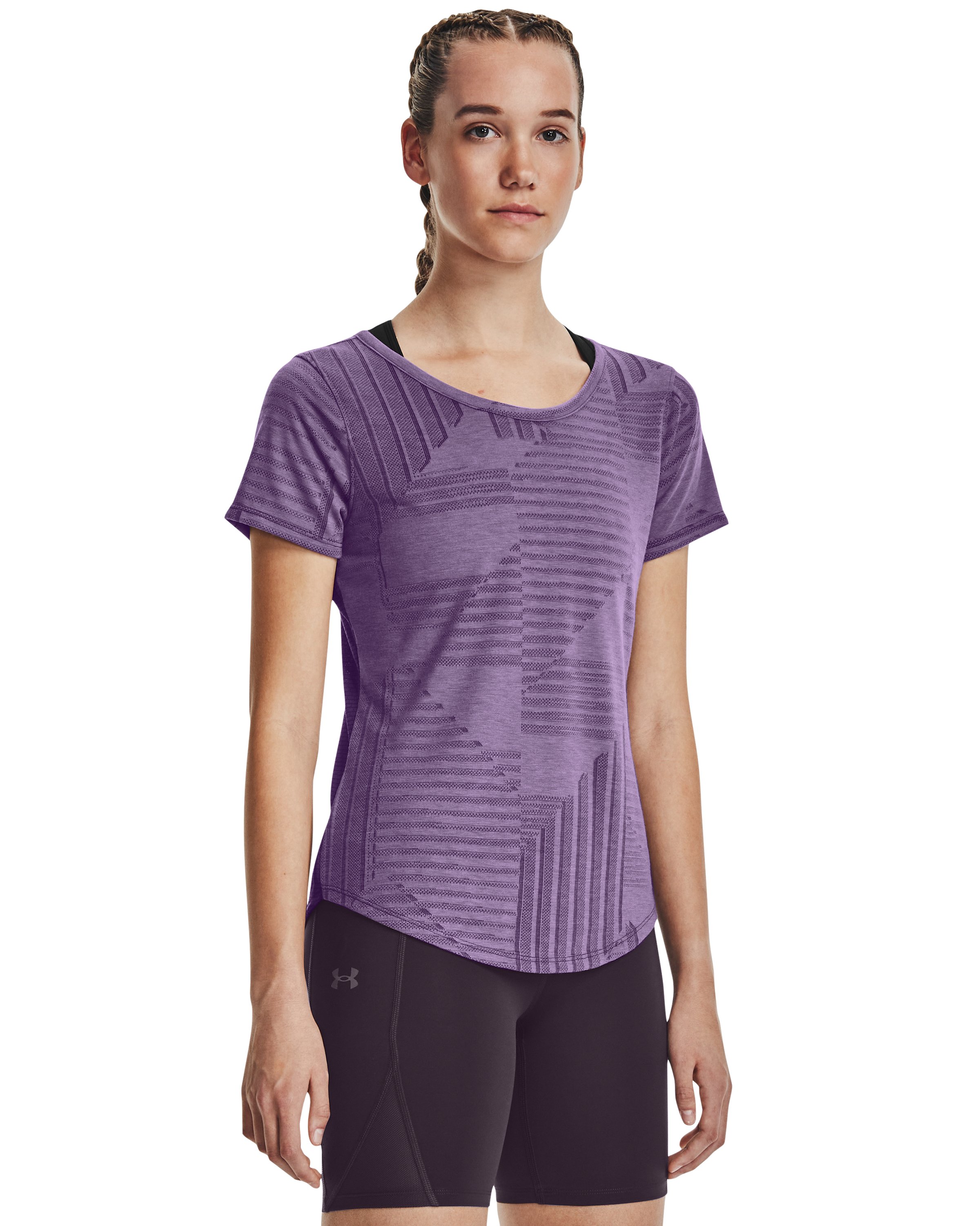 Women's UA Streaker Deco Diamond Short Sleeve 2