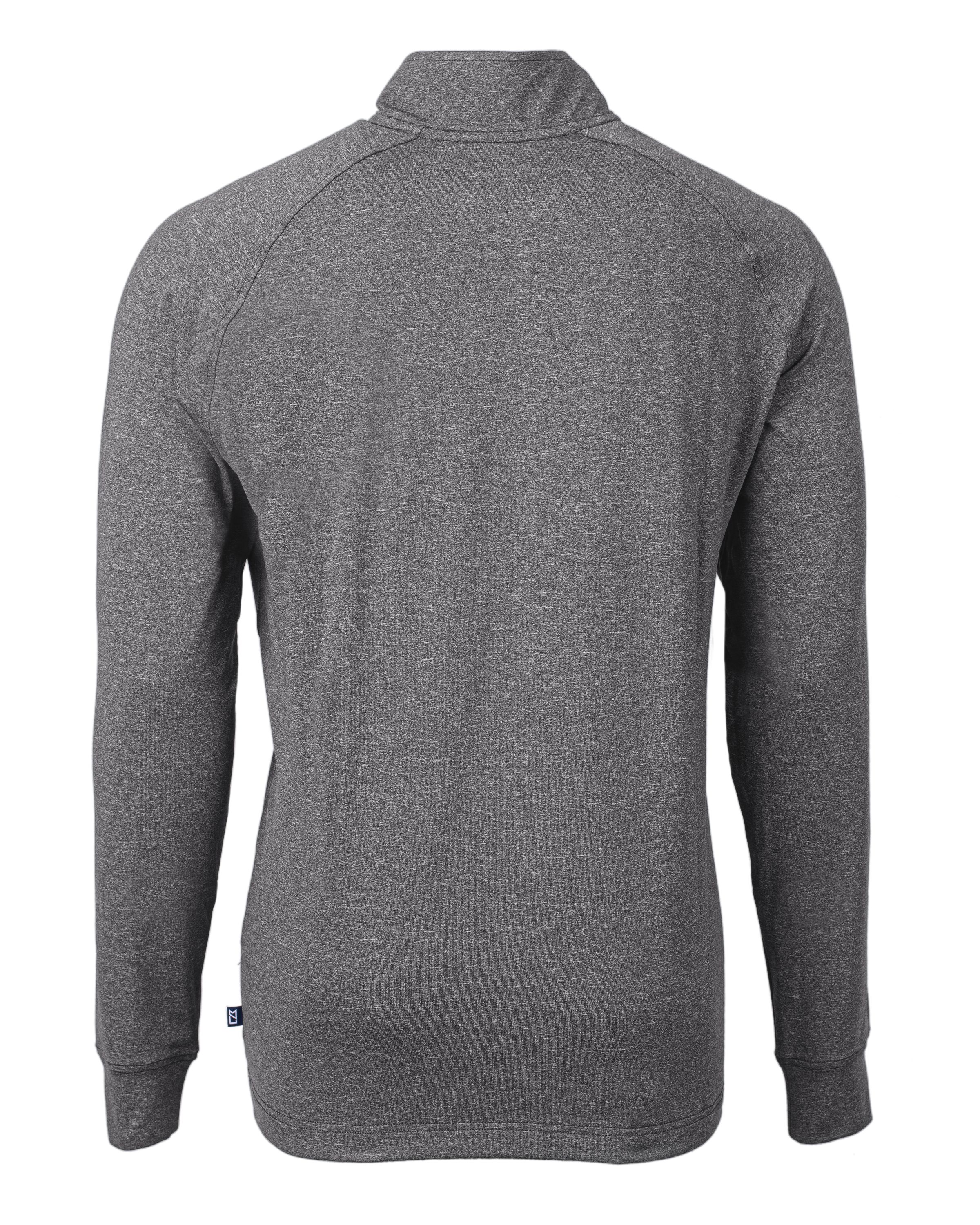 Cutter & Buck Adapt Recycled Soft Knit Stretch Mens Big & Tall Heathered Quarter Zip Pullover Big & Tall 36