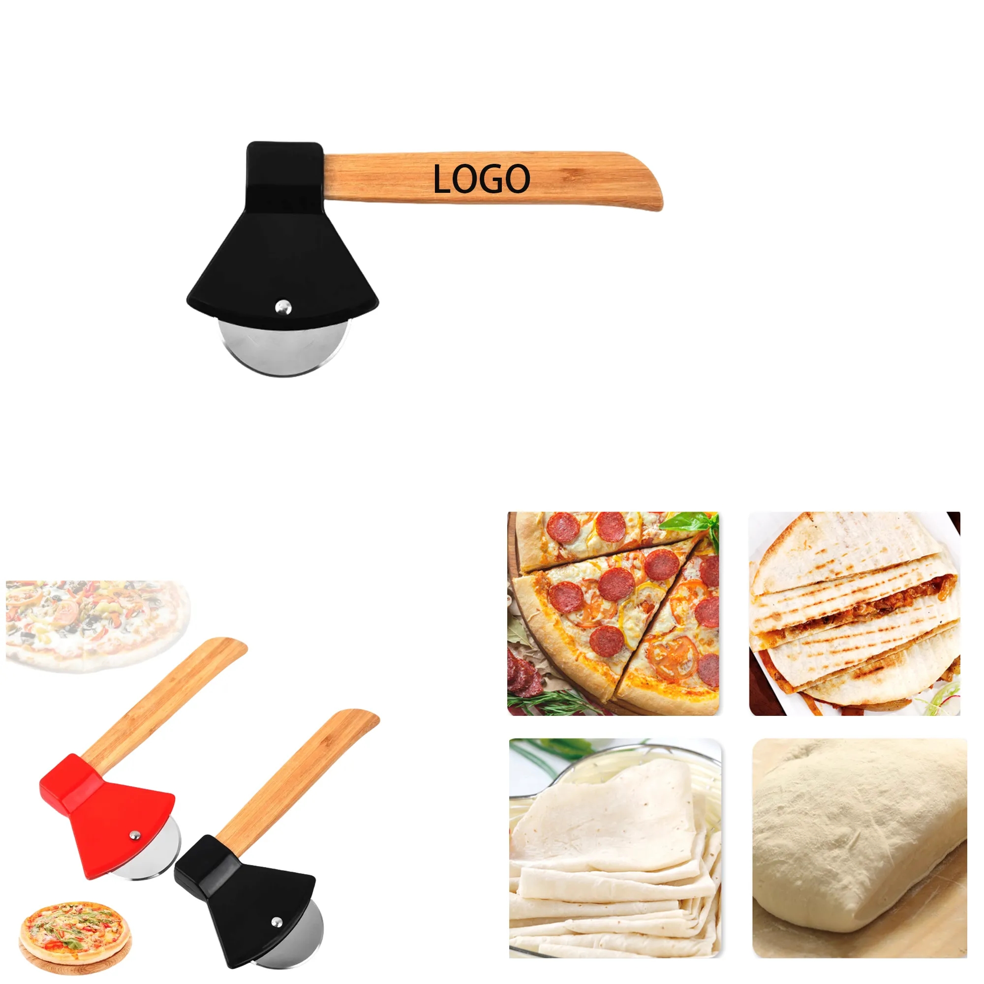 Axe Shaped Pizza Roller Cutter