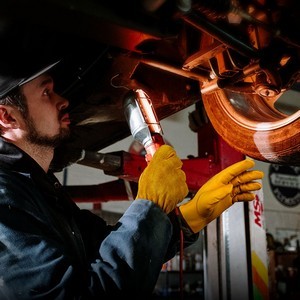 Leather Welding Gloves 10