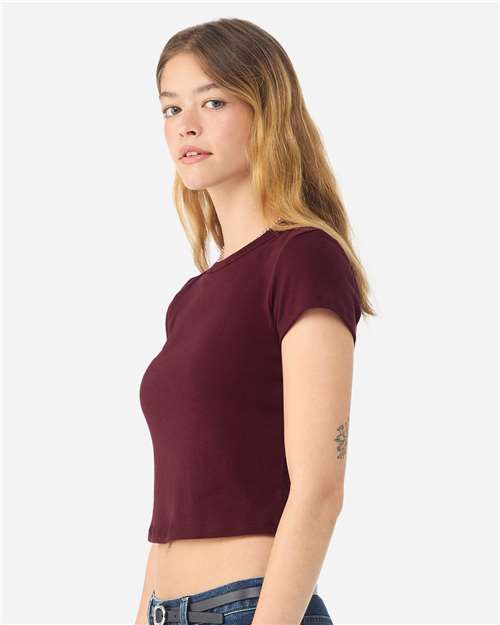 Women's Micro Rib Baby Tee - 1010 80