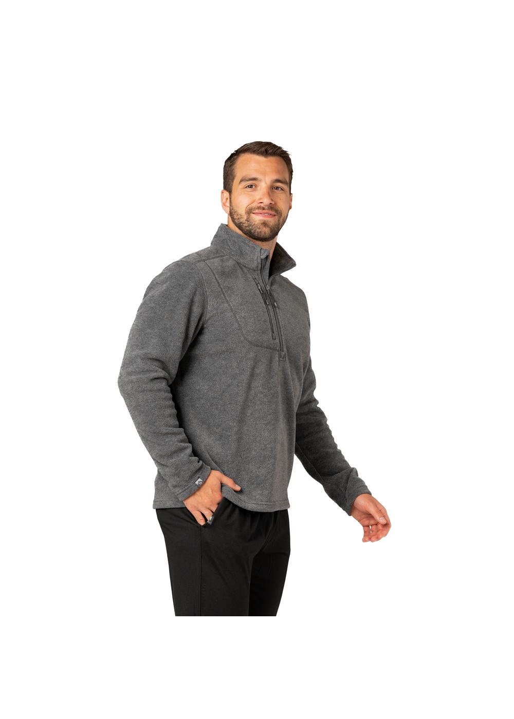 Storm Creek Men's Fireside Fleece Microfleece Quarter Zip 56