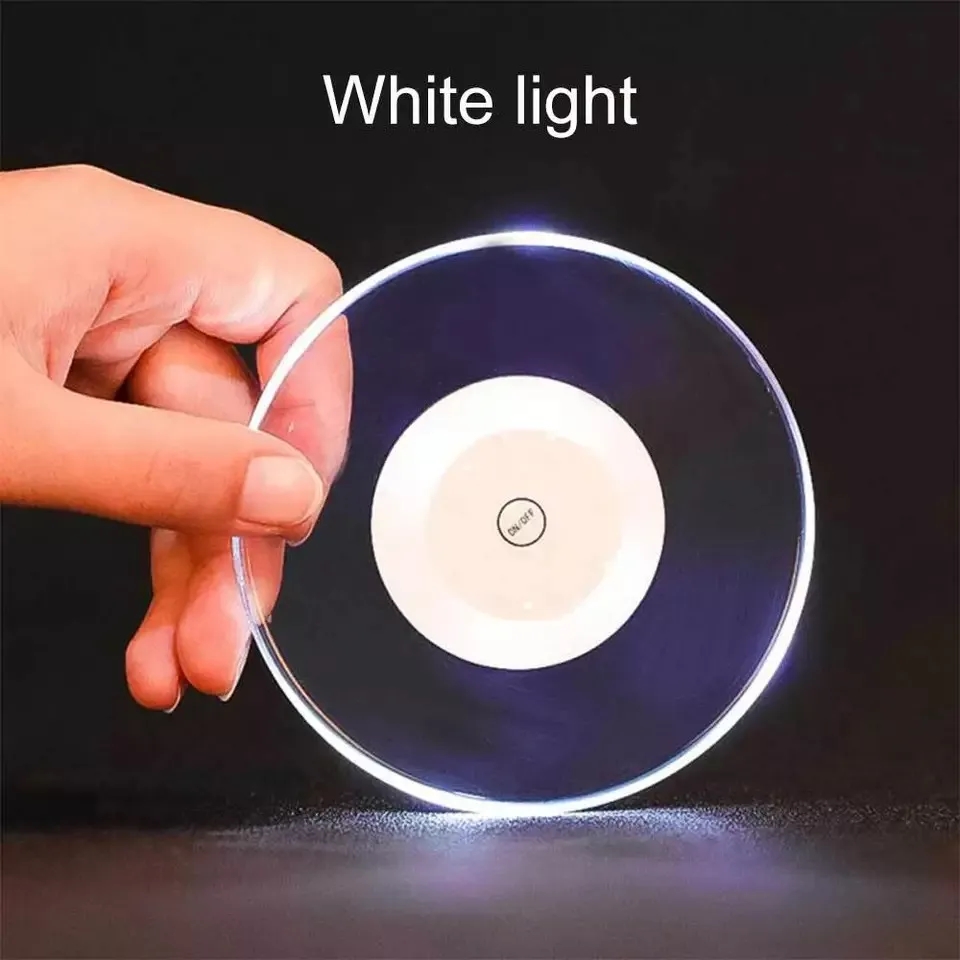 3.9" D LED Coasters 2