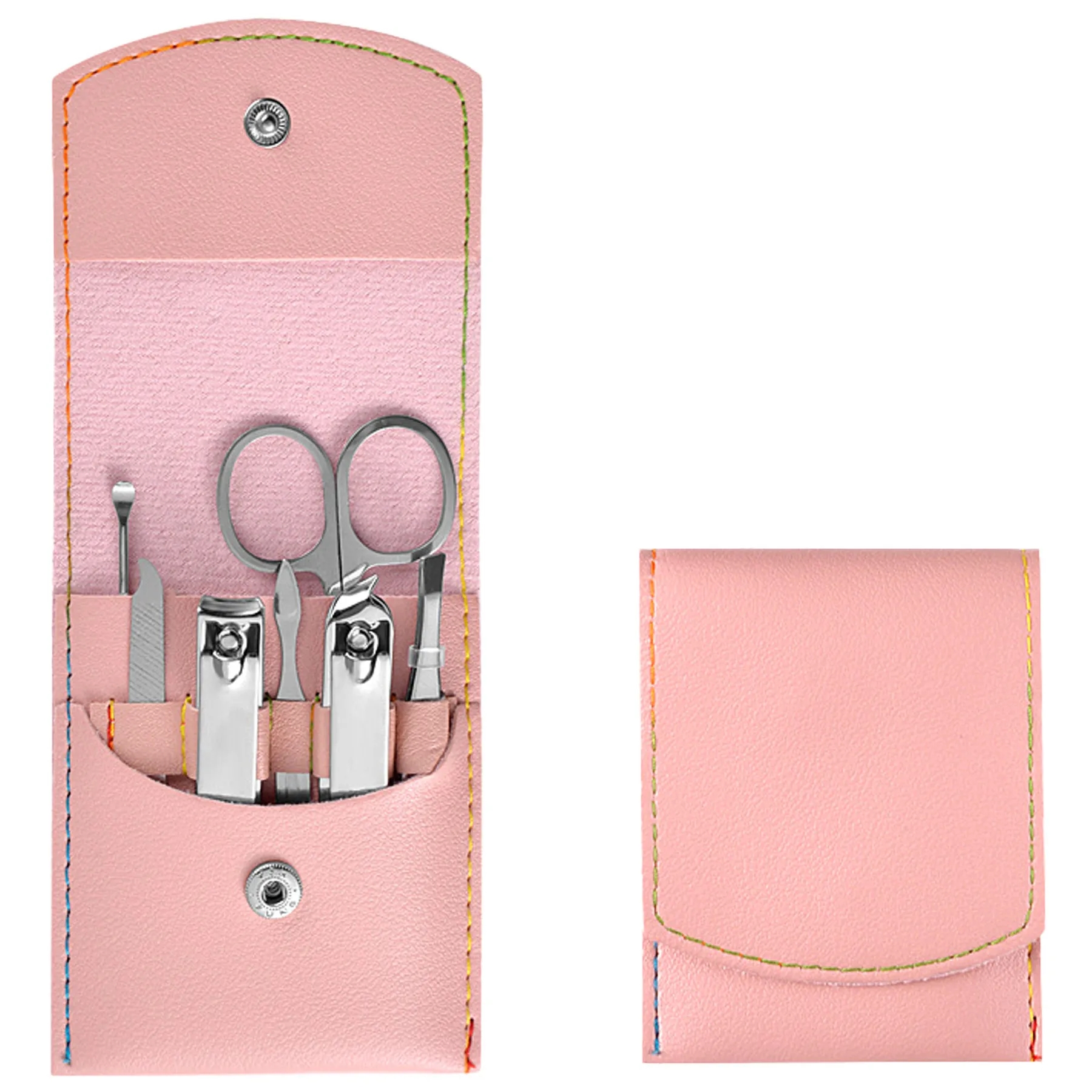 7 in 1 Nail Clipper Set with Leather Case 7