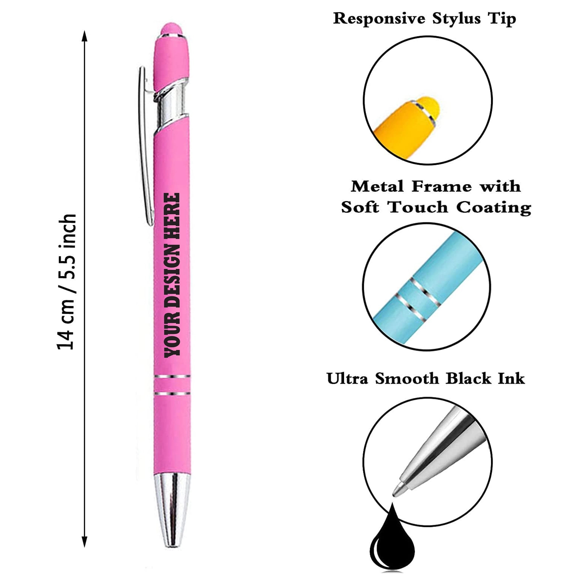 Ballpoint Pens with Stylus Tip 2