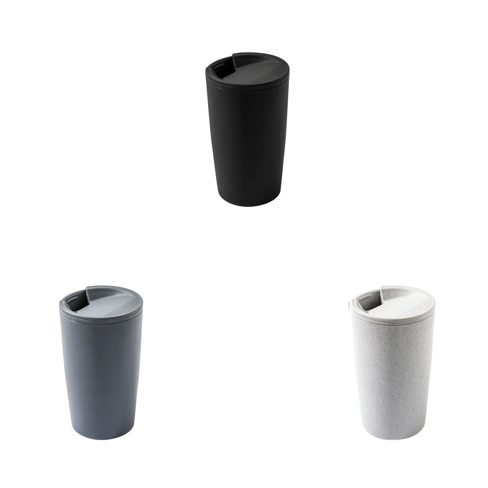 18oz Portable Double Layer Plastic Coffee Cup 2