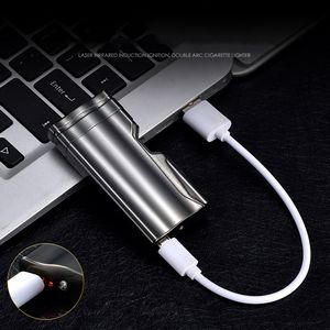 Electric Arc Lighter With Love Message Shadow And USB Charging 17
