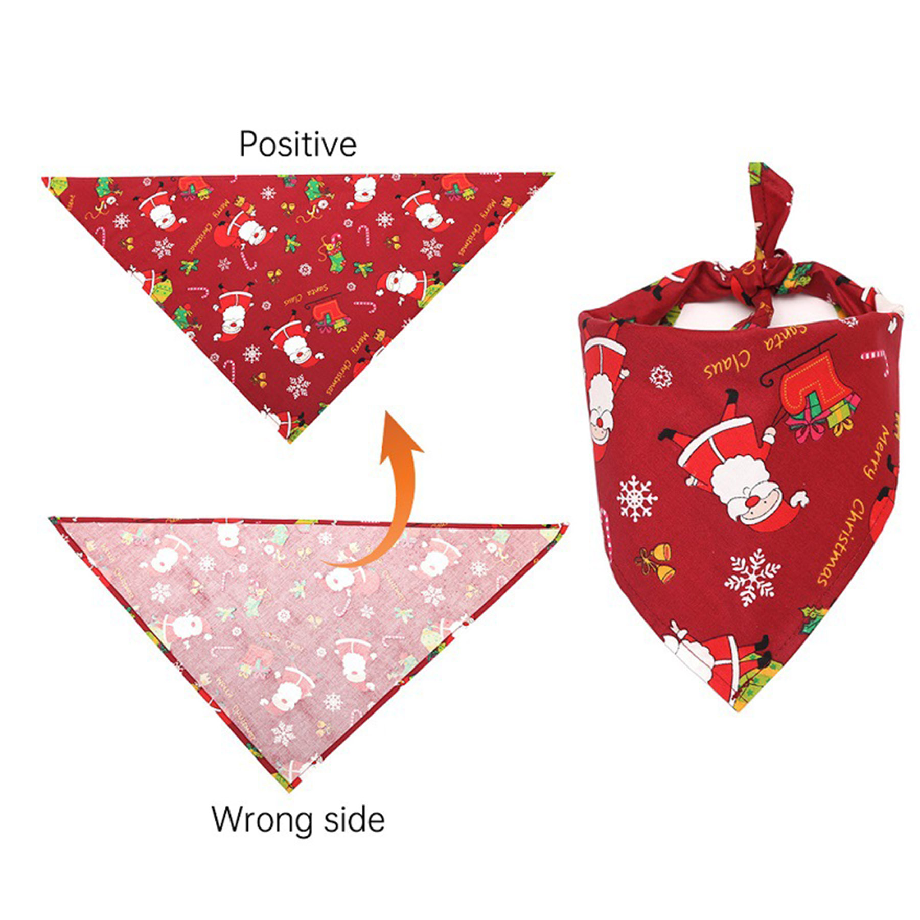 Cotton Pet Triangle Tcarf 2